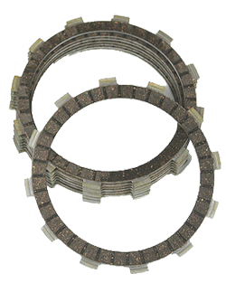 Picture of new clutch friction discs
