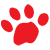 Carey Pet & Home Care Red Paw